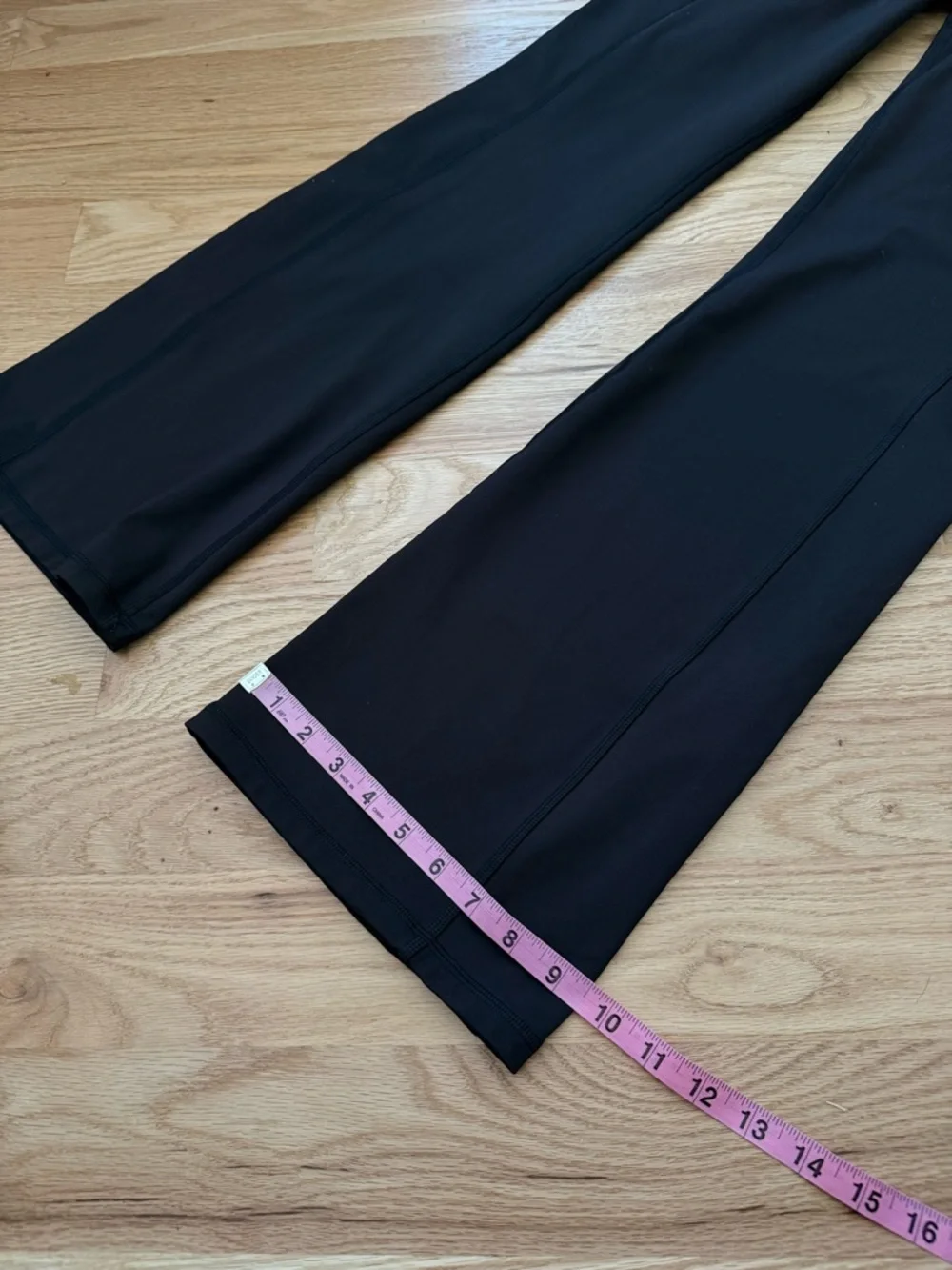 Athleta Fleece Lined Rainier Bootcut Pants Black Size Large Tall - Picture 10 of 16